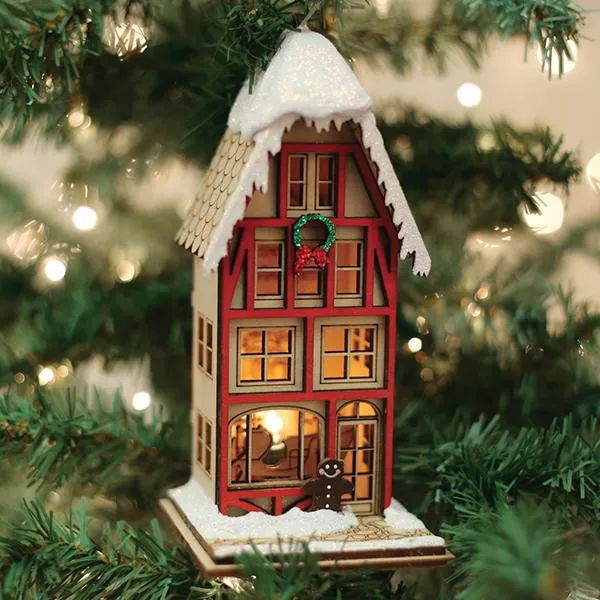 Gingerbread House Old World Christmas Miniature Ornaments Christmas Ornaments 2,200+ Handcrafted Tree Ornaments Old World