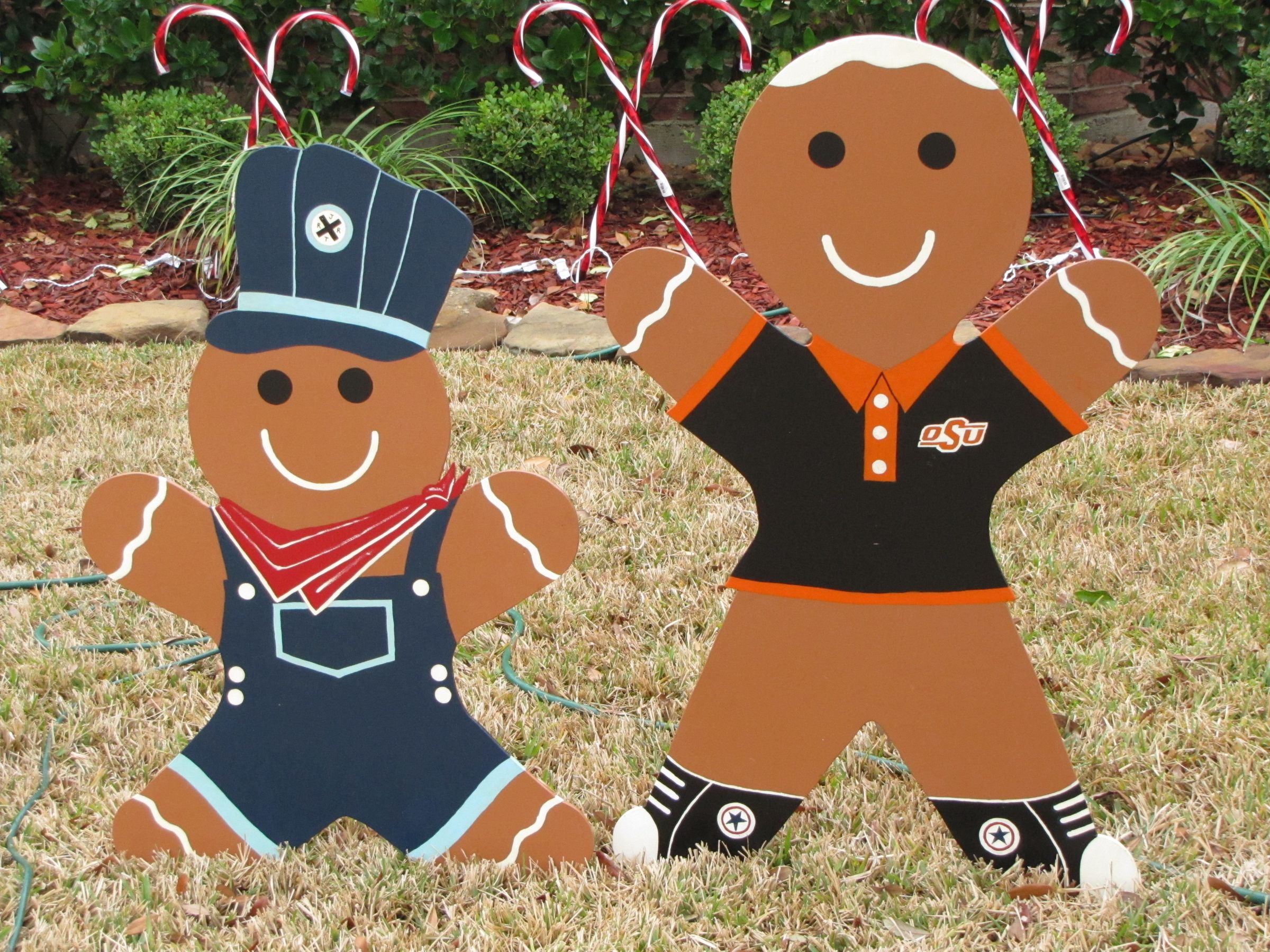 Gingerbread Man Christmas Yard Decoration - Updated : 7 Steps (with  Pictures) - Instructables