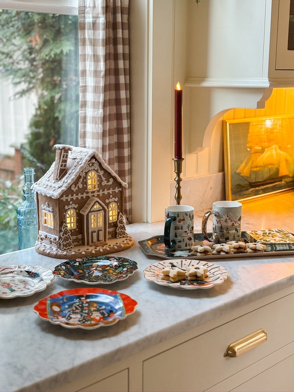 Gingerbread Themed Kitchen Decor Gingerbread Kitchen Christmas Decor  Christmas Decor Ideas For Living Room Gingerbread, Gingerbread