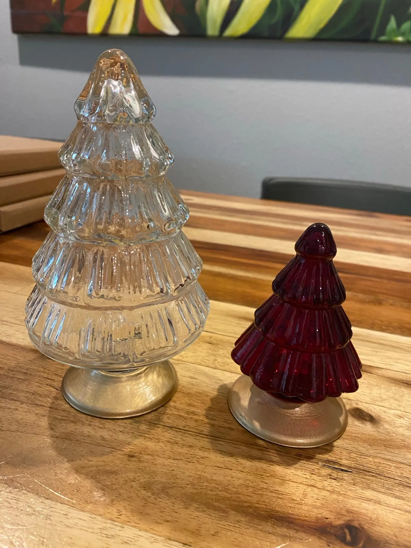 Glass Christmas Seasonal Decor | Mercari