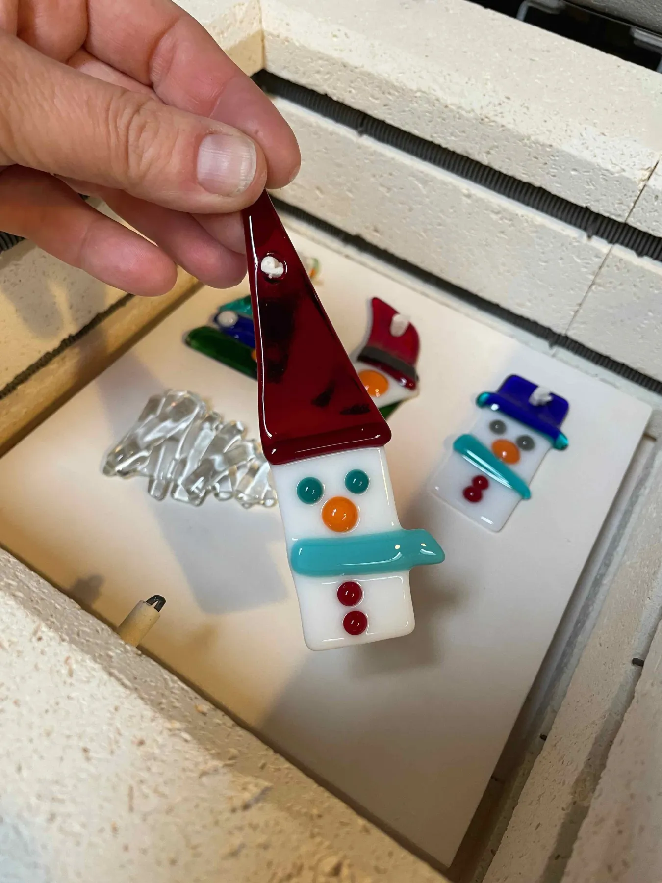GLASS-Kiln Fired Christmas Decorations — Mulranny Arts