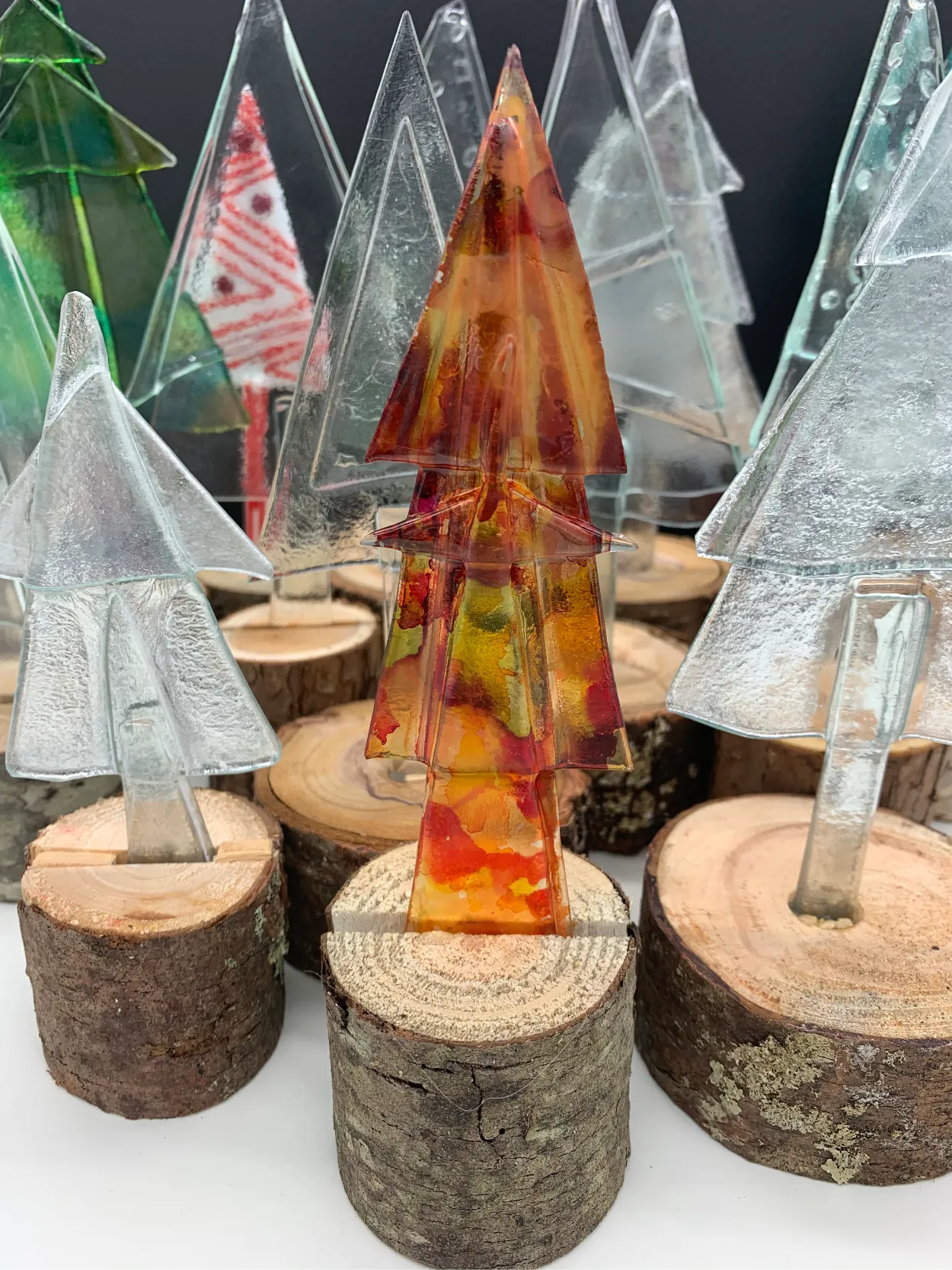 Glass trees,Made to Order | RiverFire Glass, LLC