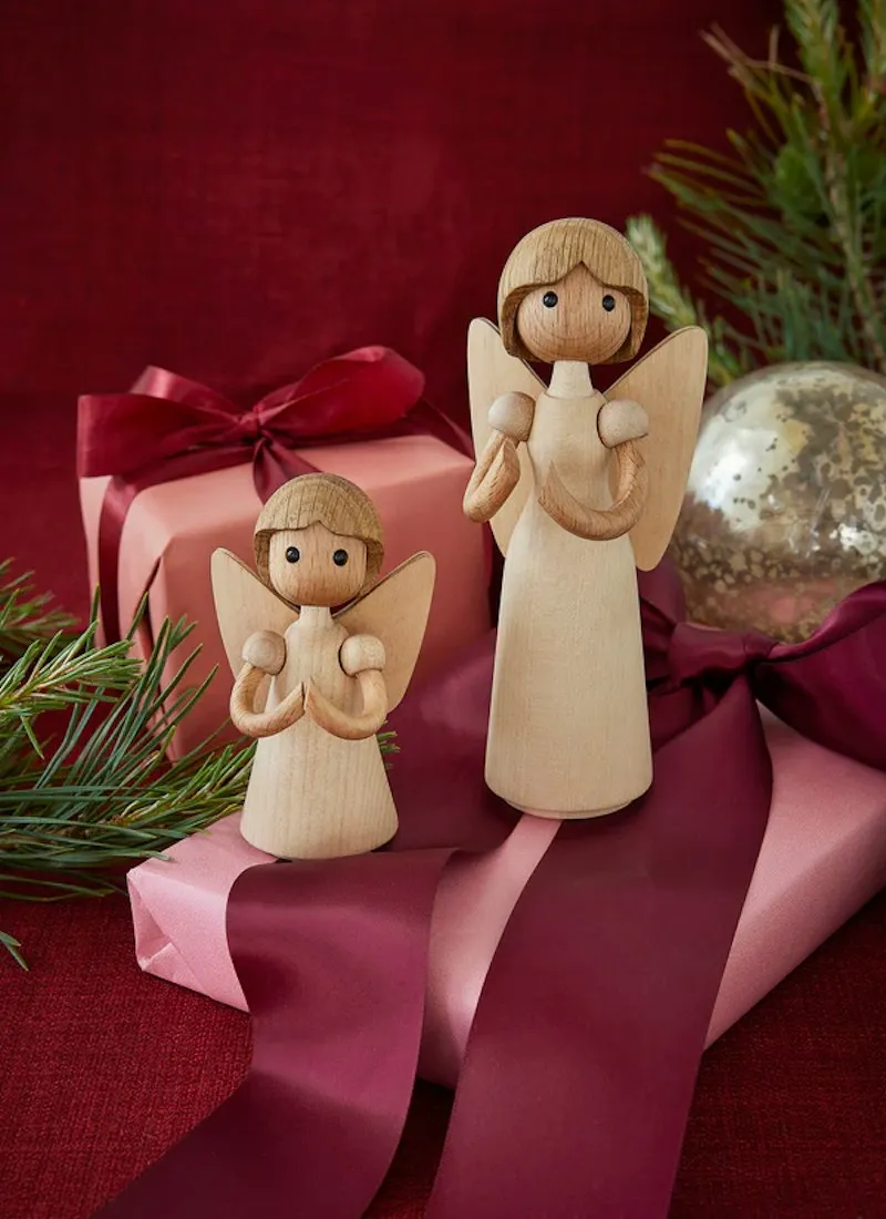 Gloria Wooden Figurine Angel from Spring Copenhagen | RoyalDesign