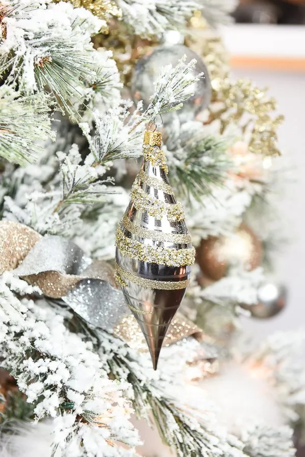 Gold and Silver Winter Wonderland Tree