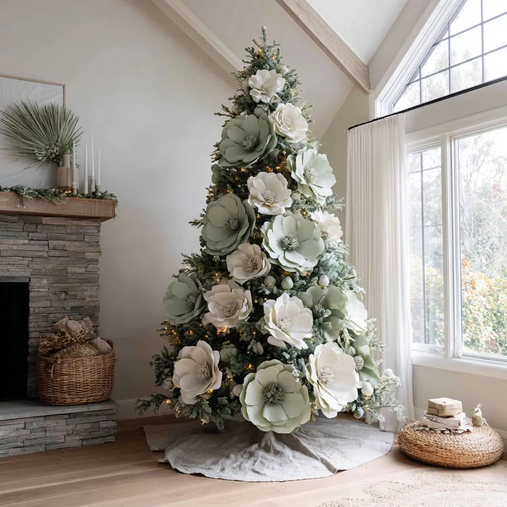 Green Christmas Tree Style: Artistic Holiday Decorating Ideas