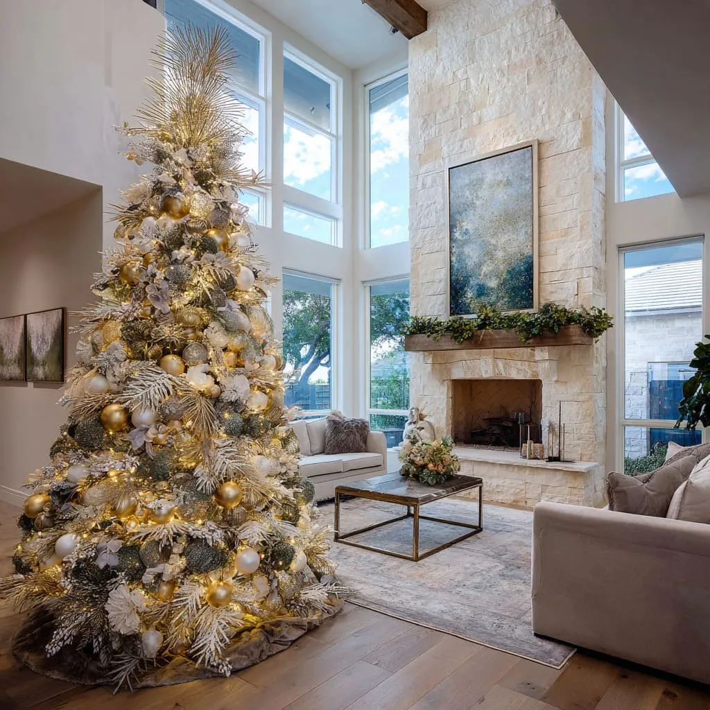Green Christmas Tree Style: Artistic Holiday Decorating Ideas