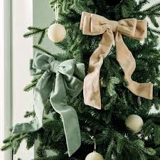 Habitat Assorted Large Velvet Bow - Taupe or Sage Green | uFurnish.com