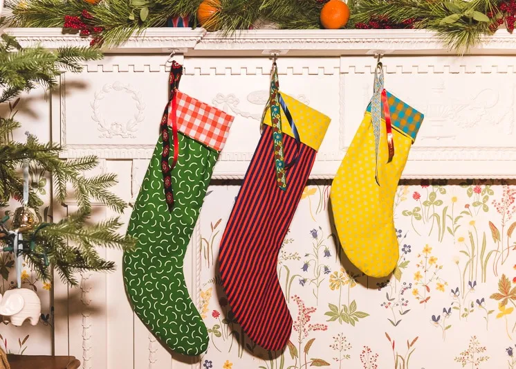Handmade Custom Christmas Stockings DIY Custom Christmas Stockings The  House That Lars Built