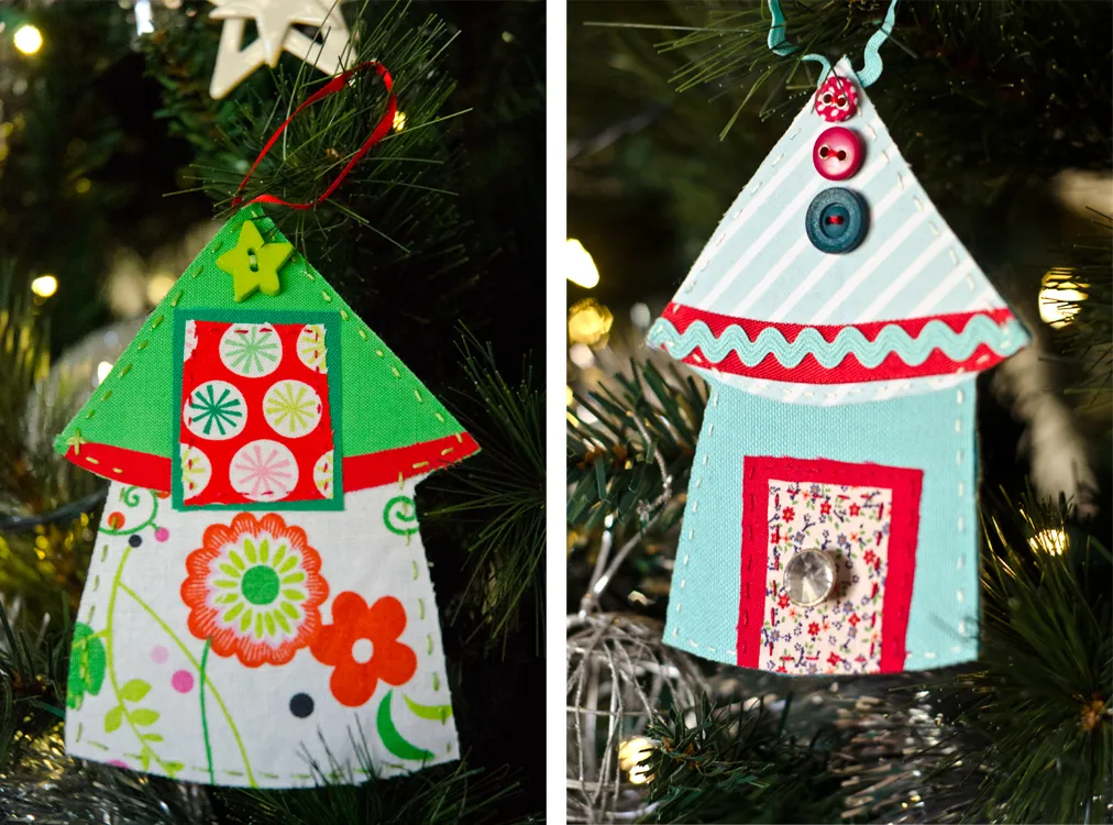 Handmade Fabric Ornamnets | sweet