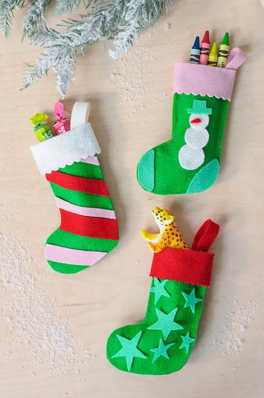 Handmade Kids Christmas Stockings Danhjin A Pair Of Socks Handmade Christmas Stockings Knitted Stocking For Kids