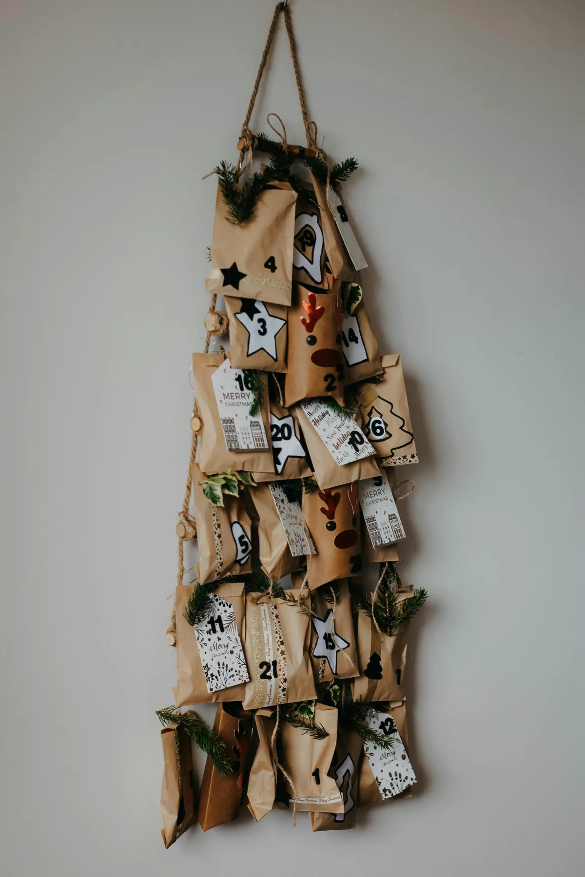 Hanging Crochet Advent Calendar – ColourWhy.com