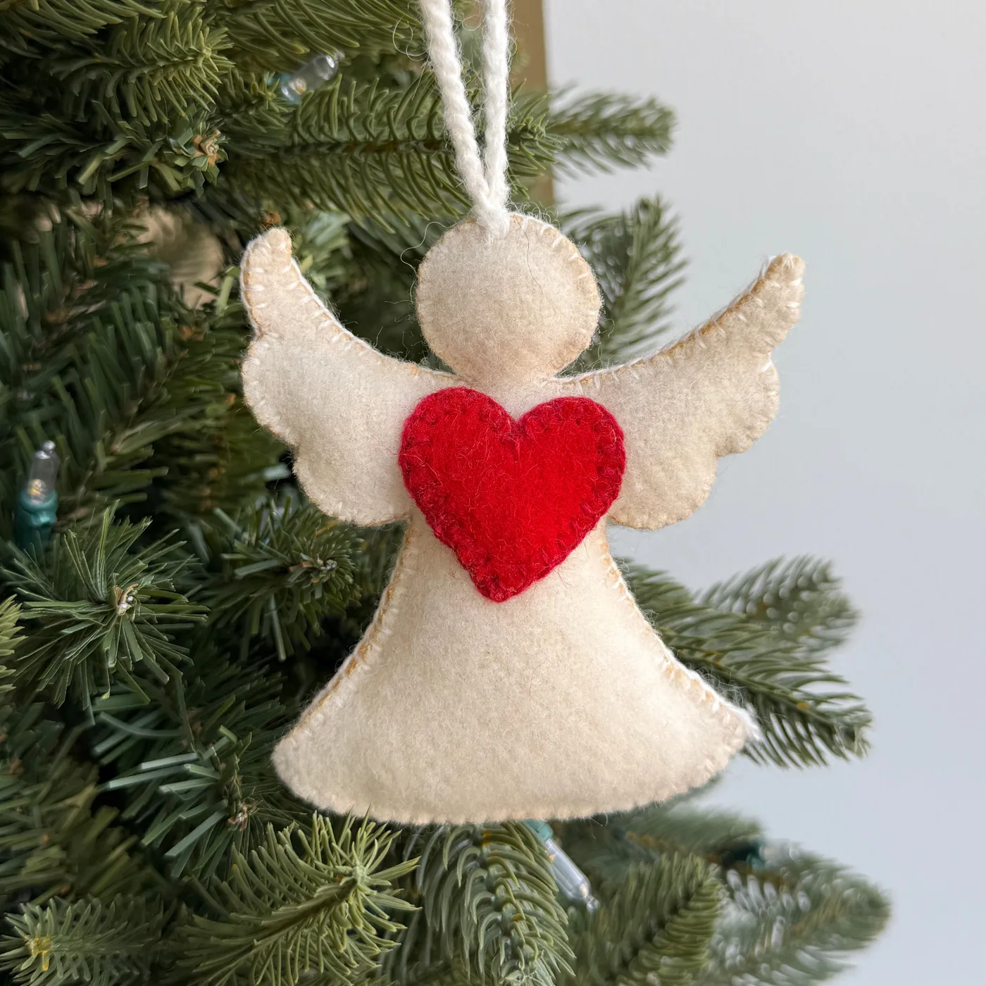 Heart Angel Ornament | Handmade Fair Trade Christmas Decor | Ornaments 4  Orphans®