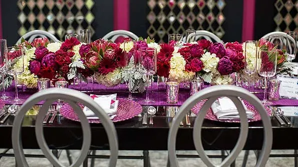 High, Low, Floral, Non-floral: Event Centerpieces Mix it All Up Today