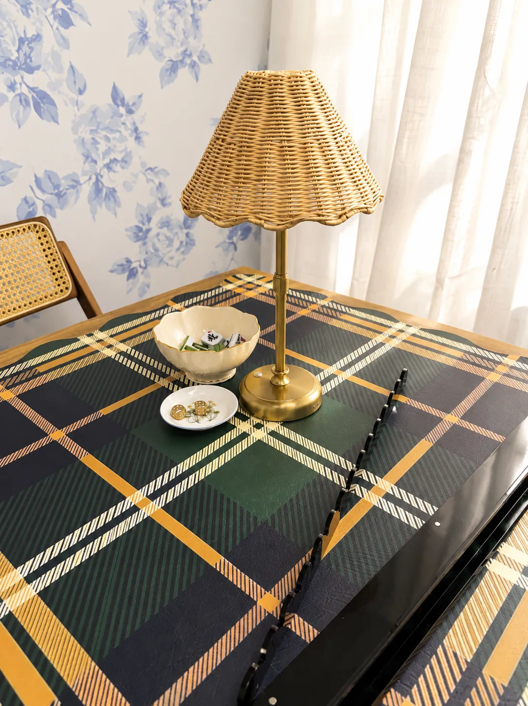 Highland Heritage Plaid Mahjong Mat | Mahjong by SI