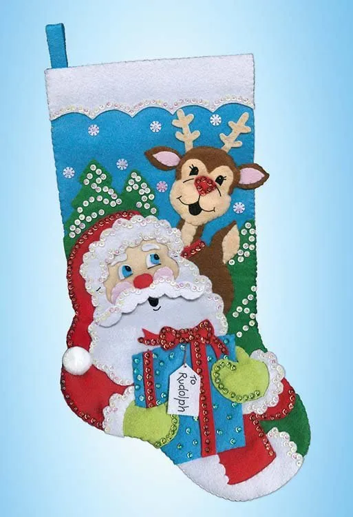 Holiday Felt Stockings