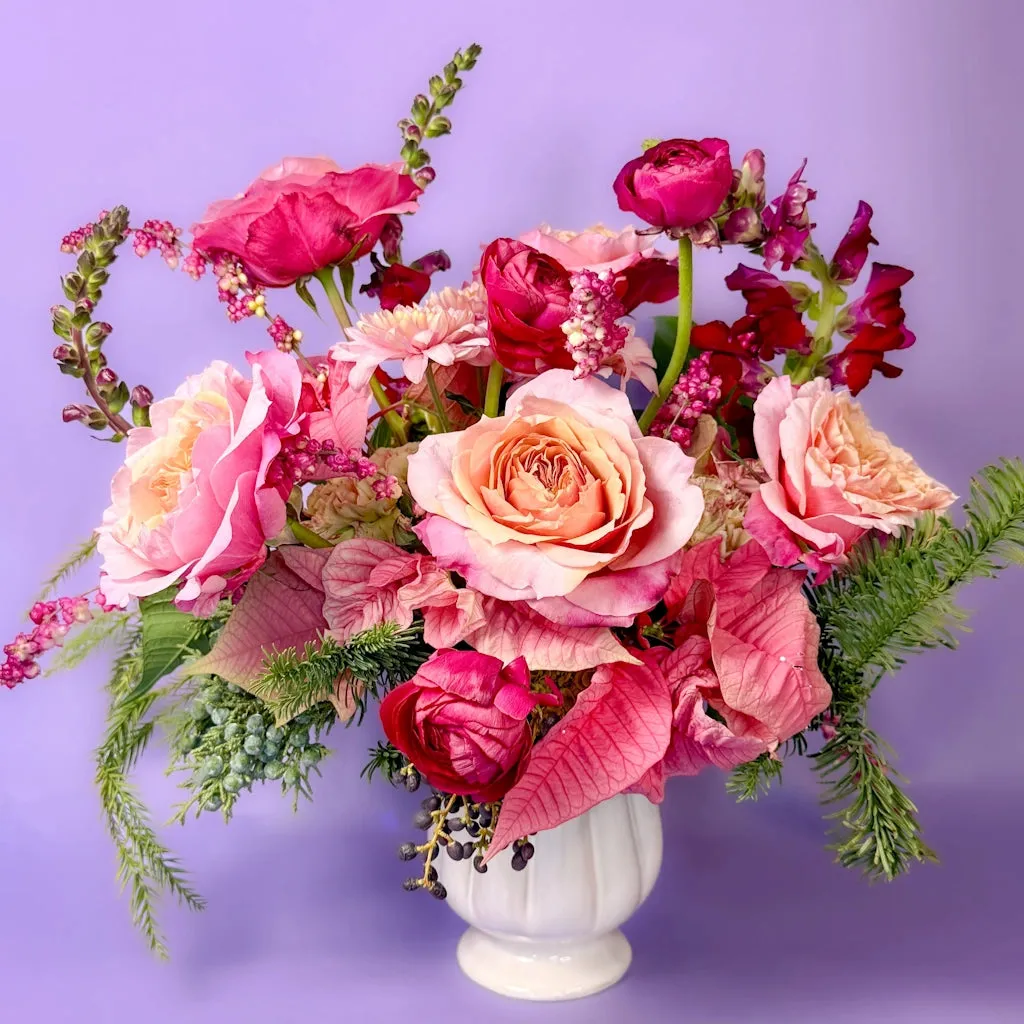 Holiday Florals | Wine and Flowers Delivered in Seattle Campanula