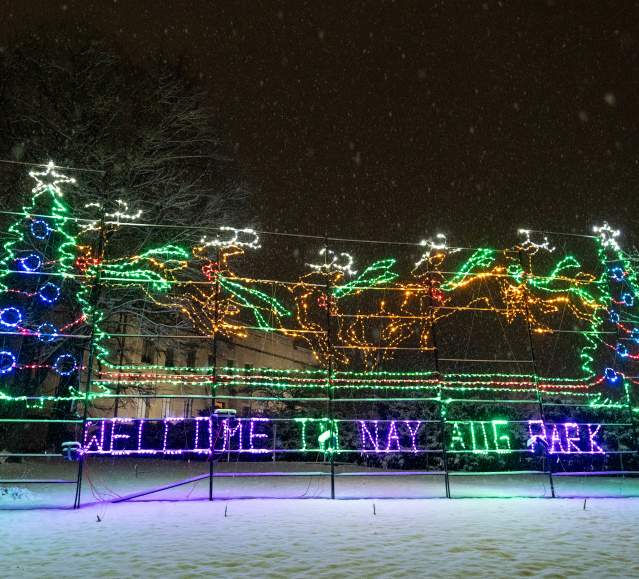 Holiday Lights in Scranton | Nay Aug Park Spectacular Magic