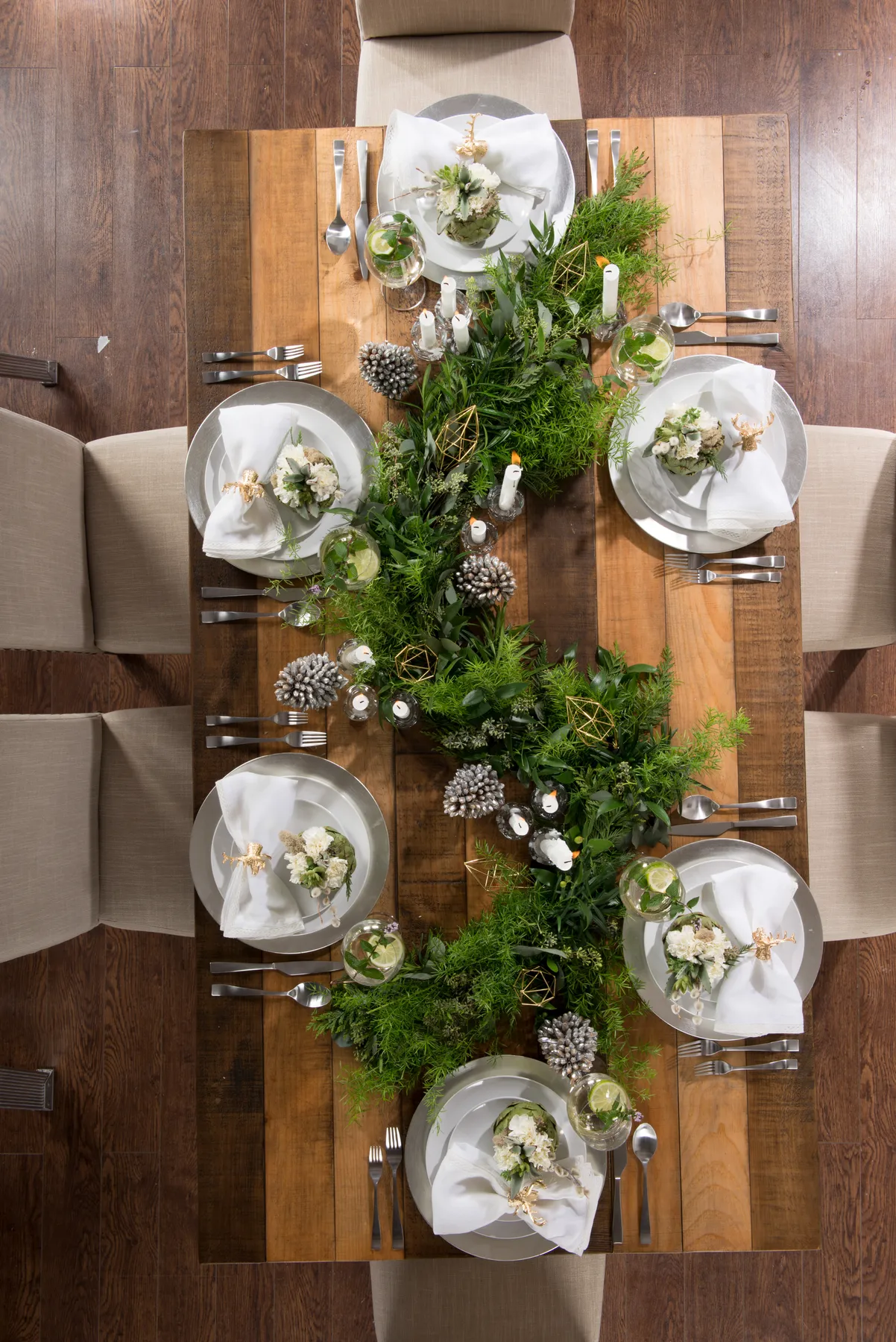 Home Decor || Winter Table Setting Inspiration with @TheBrick Colby table #ad | Northern Style Exposure