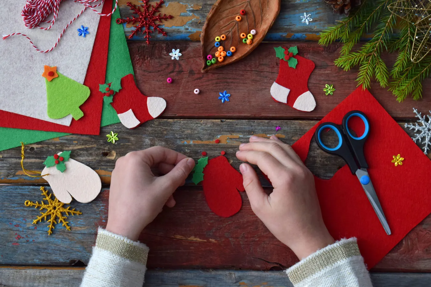 Homemade Christmas Decorations - Newton Fallowell