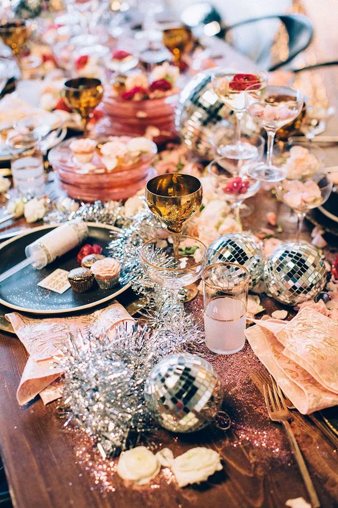 How to decorate for a New Years Eve party | 100 Layer Cake