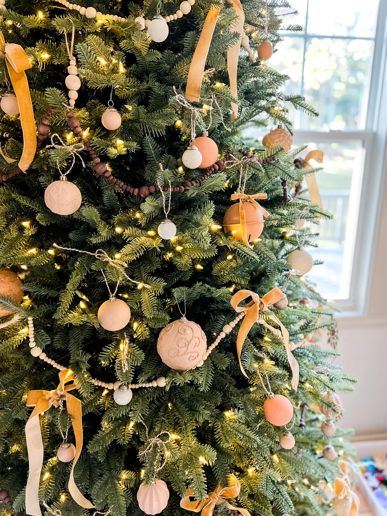 How to Easily Create Beautiful Terracotta Ornaments from Old Christmas  Ornaments - Cassie Jean