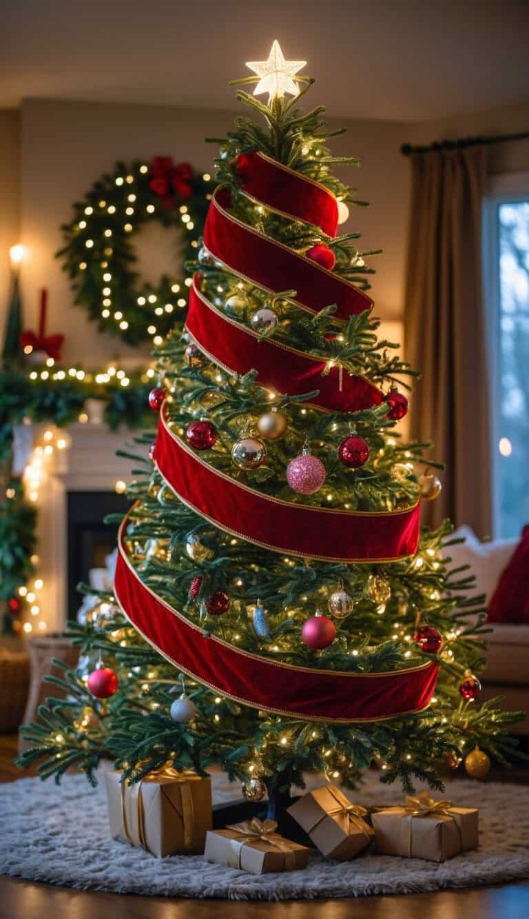 How To Put Ribbon on a Christmas Tree: Steps, Tips, Ideas