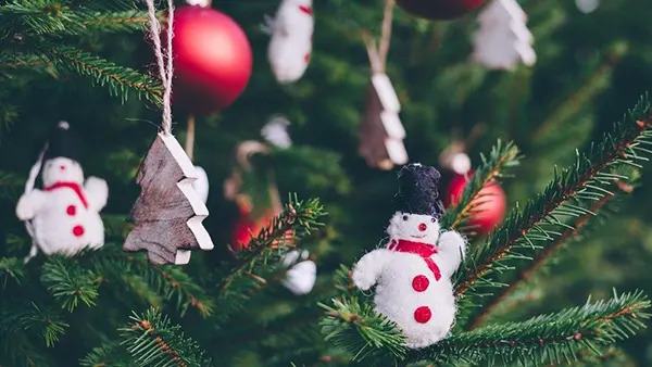 How to Style Real Christmas Trees for the Holidays