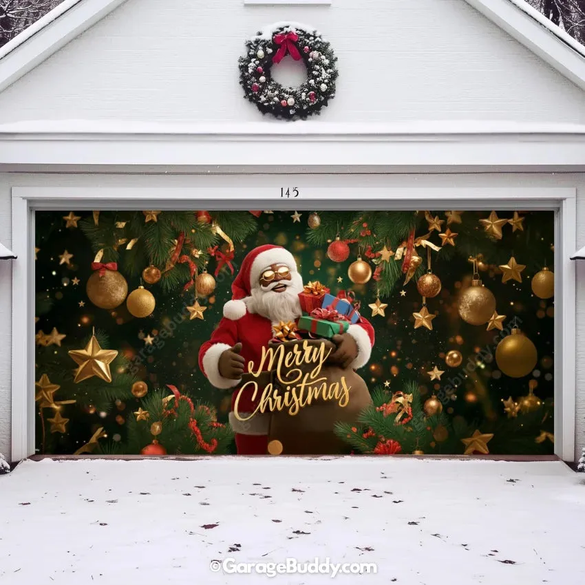 How to Use Garland and Wreaths to Frame Your Christmas Garage Door Cov –  GarageBuddy
