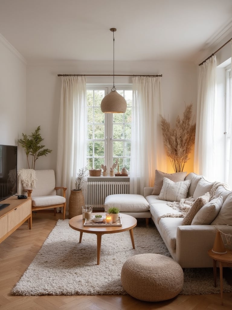 Hygge Living Room Ideas — AI Staging | StagePro AI