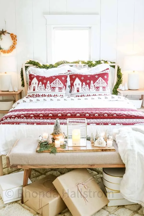 Hygge Scandinavian Christmas Bedroom – Hallstrom Home
