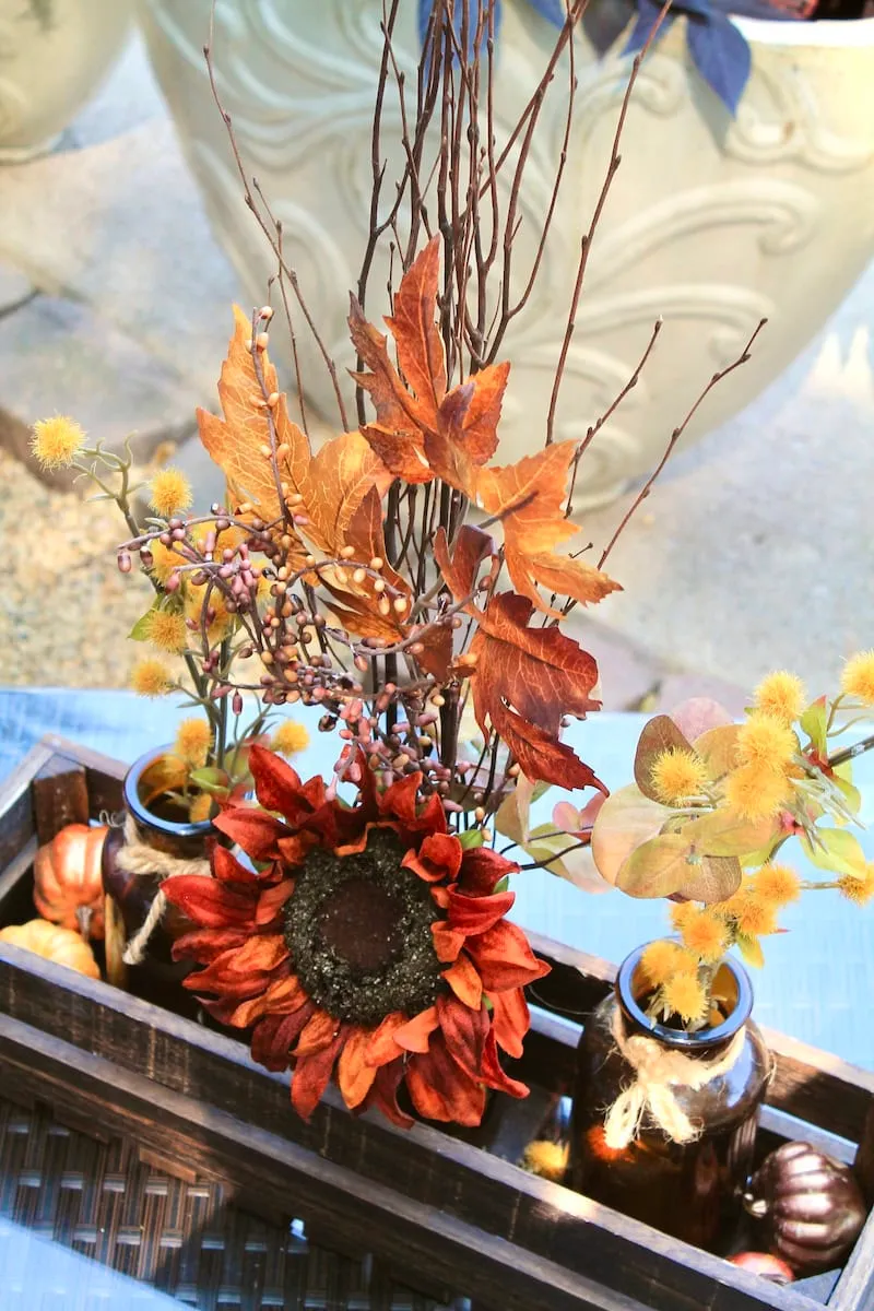 Inexpensive Simple Fall Table Centerpiece Ideas