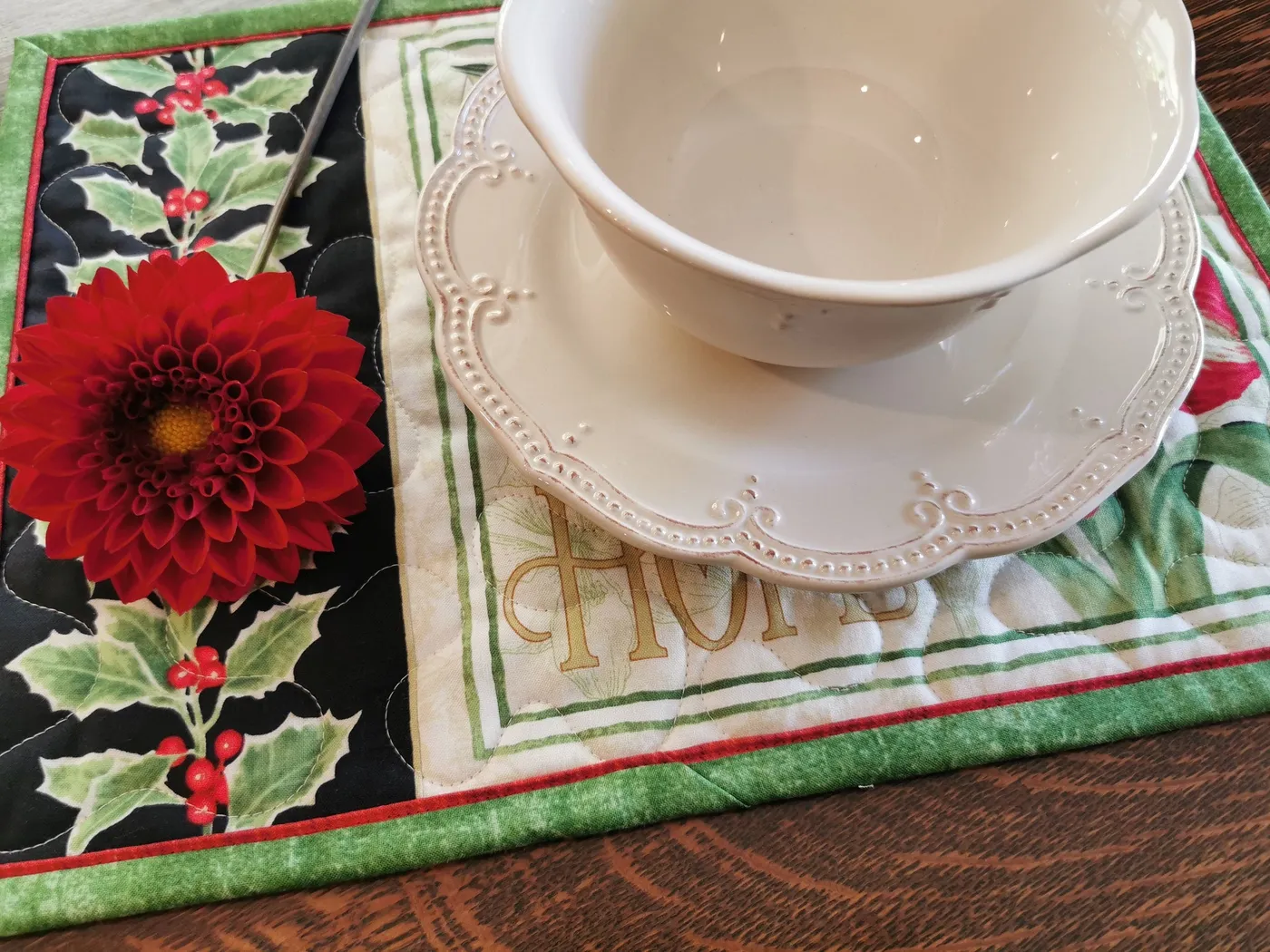 Inspirational Quilted Christmas Placemats | Made in Canada – Momma Bears  Quilts
