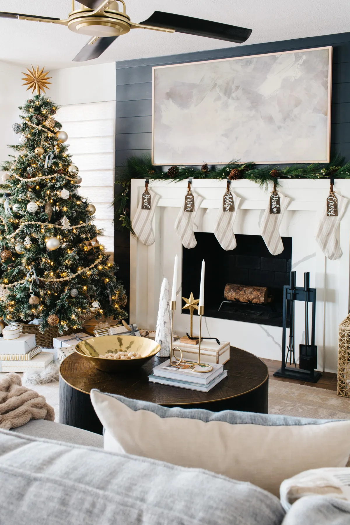 Interior Inspiration: Tree Skirts and Collars - Blissful Design Studio | Home Staging & Design