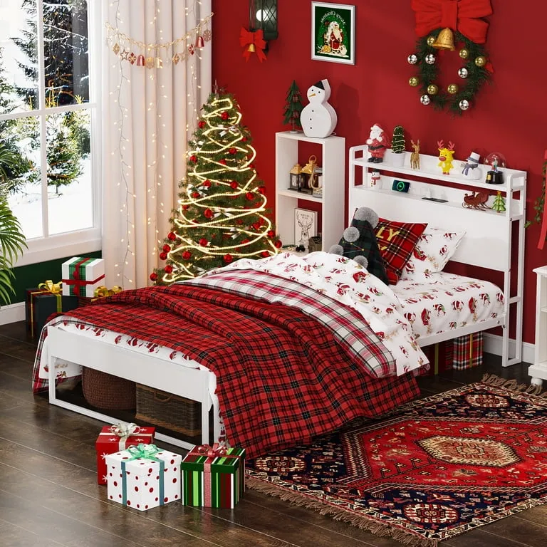 It Christmas Holiday Sale Twin Size Bed Frame - Limited Time Offer