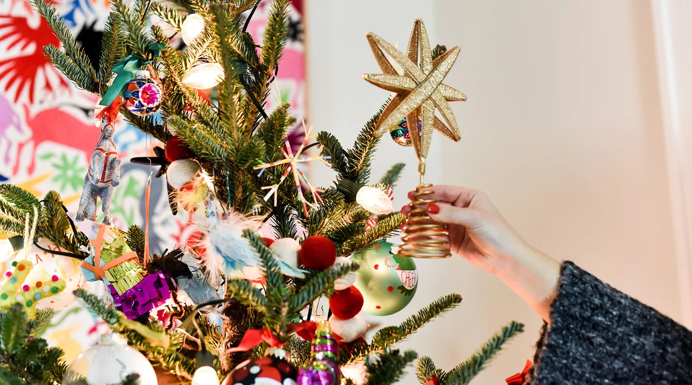 Johnson Family Holiday Home Tour | Coton Colors