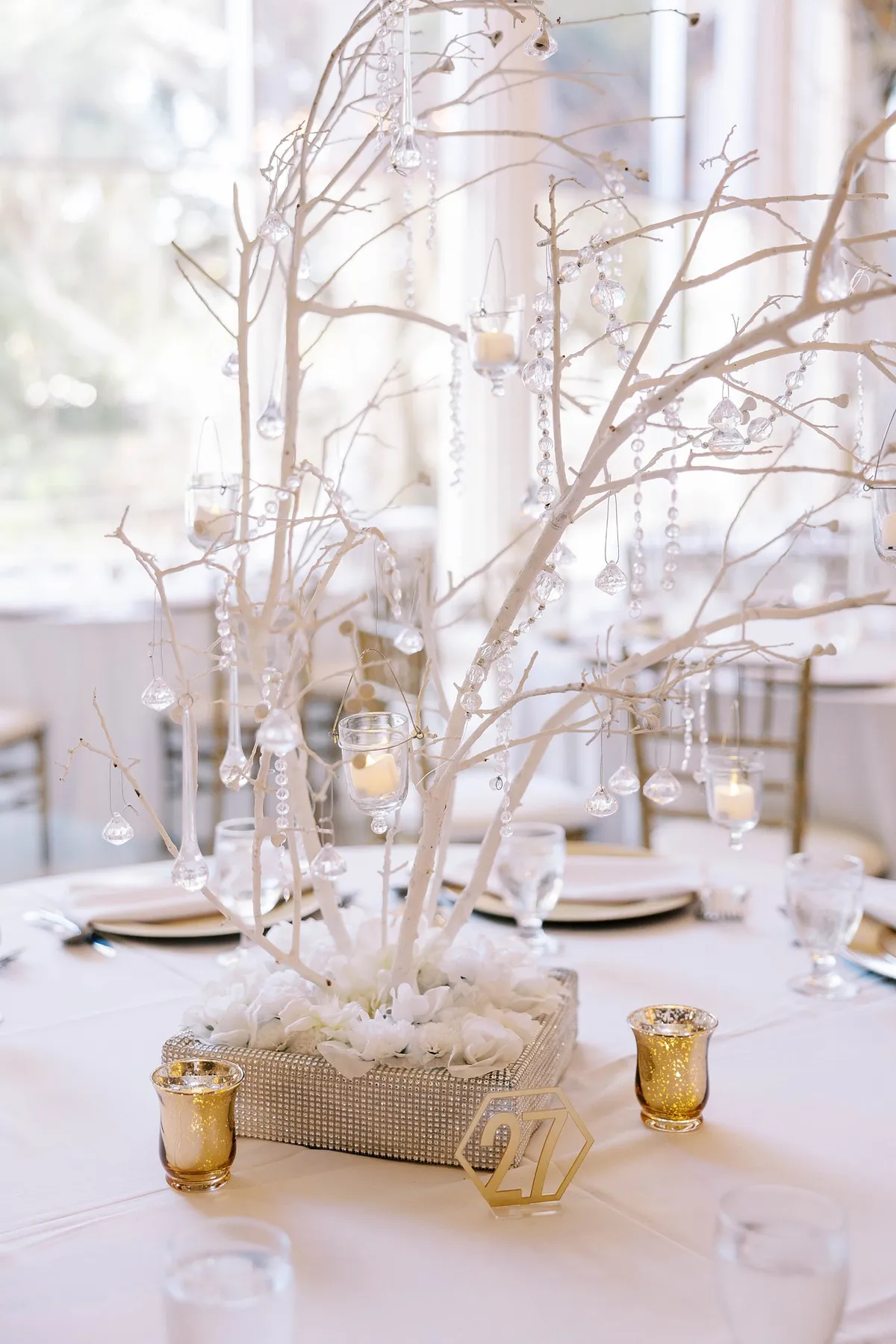 Kapok Wedding with Winter Wonderland Inspired Reception