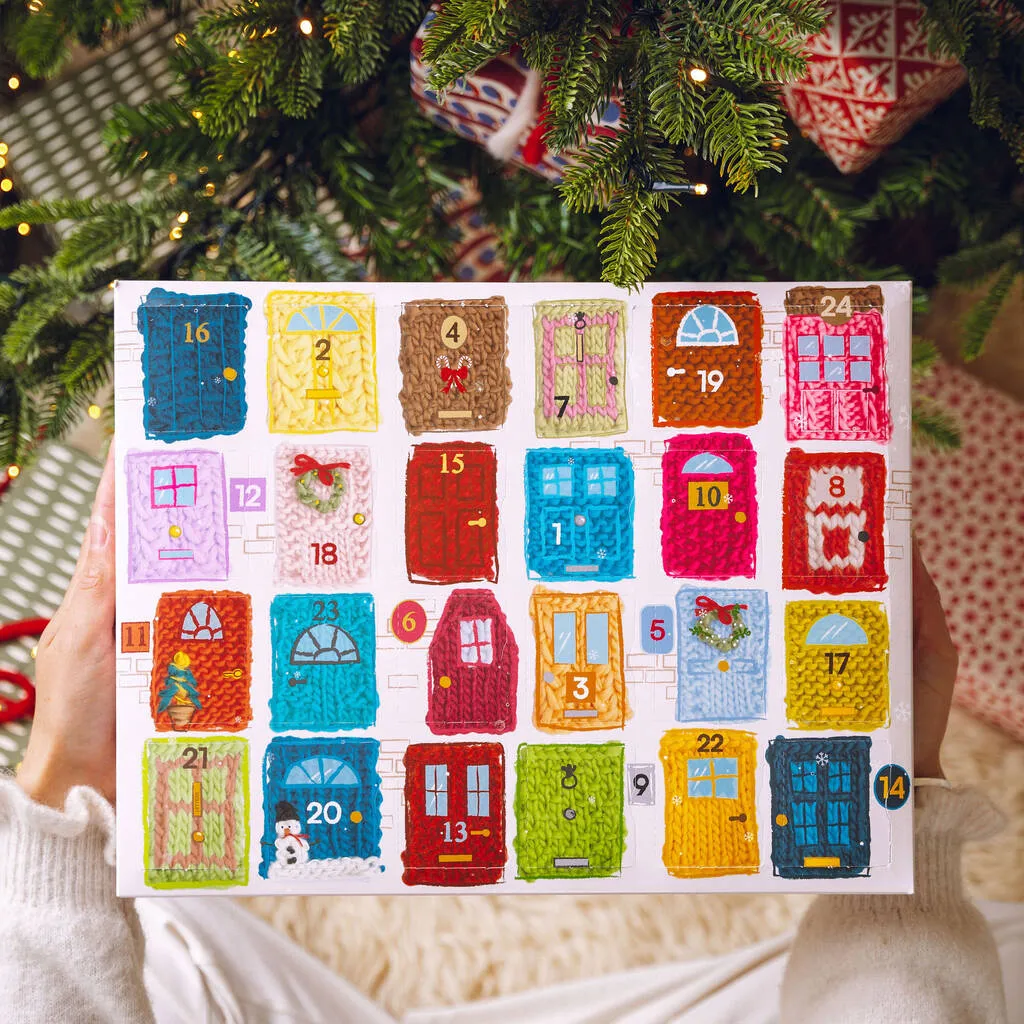 Knitting And Craft Yarn Advent Calendar By Lauren Aston Designs