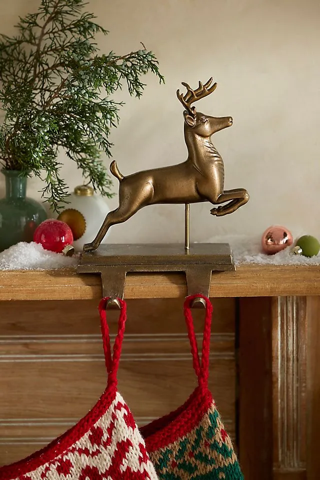 Leaping Stag Stocking Holder | Terrain