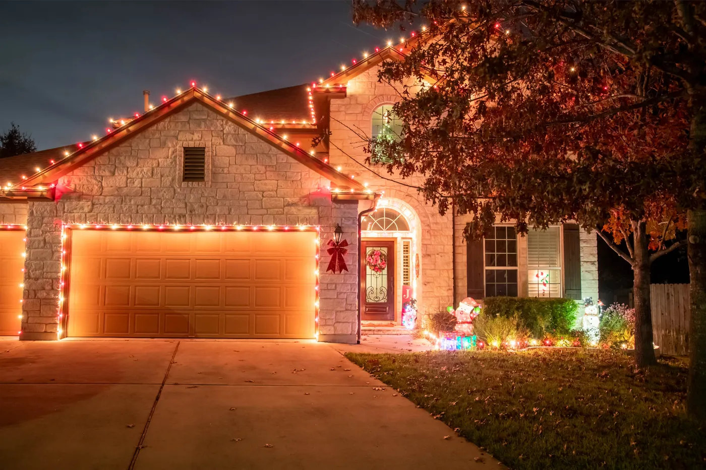 Let's Celebrate with Some Christmas Light Installation in Austin! | Top  Choice Lawn Care