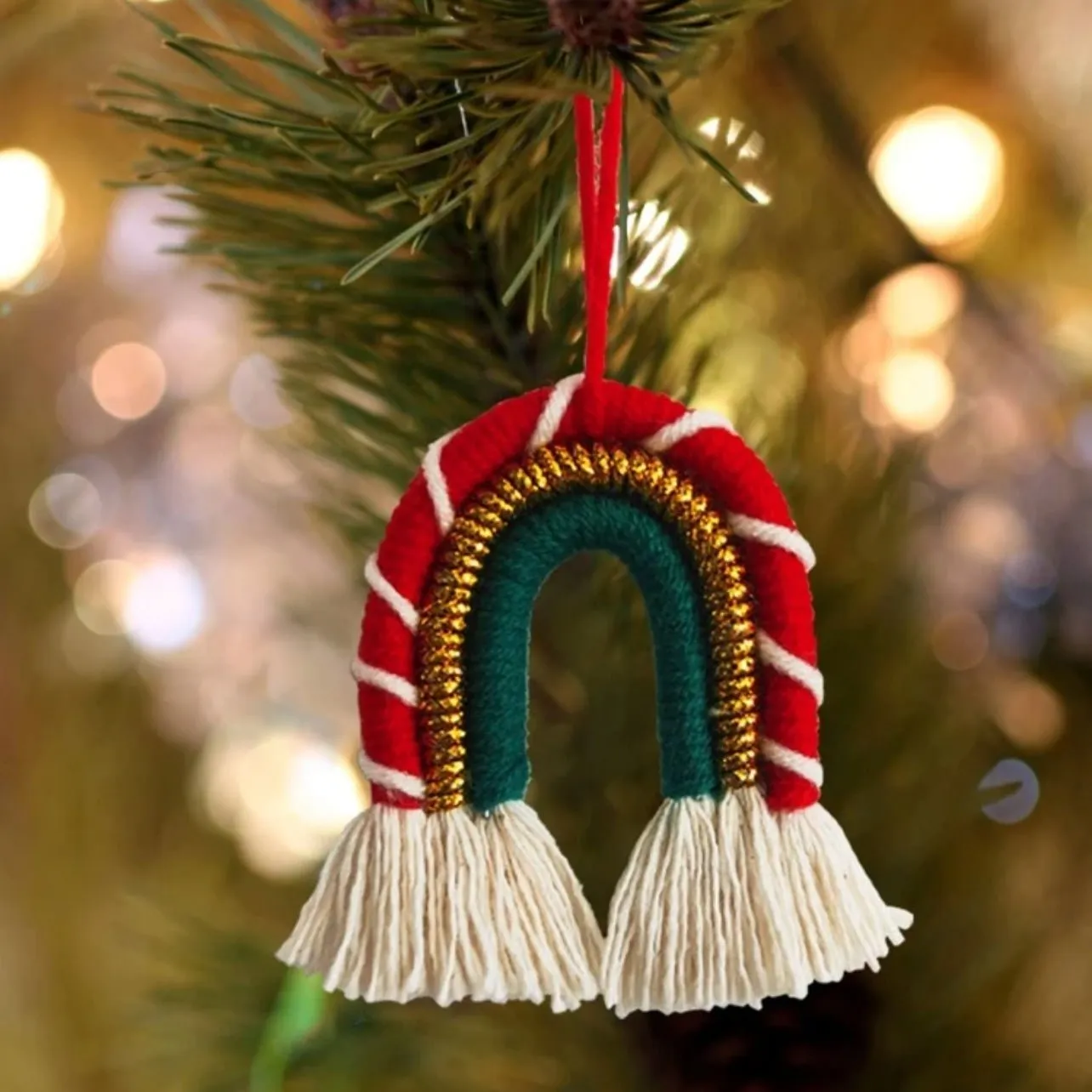 Macrame Christmas Tree Decorations (Lucky Dip!) – Sage & Twine