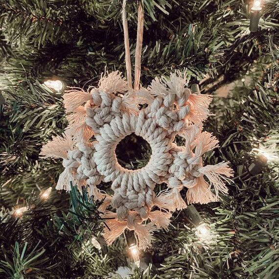 Macrame Christmas Tree Decorations (Lucky Dip!) – Sage & Twine