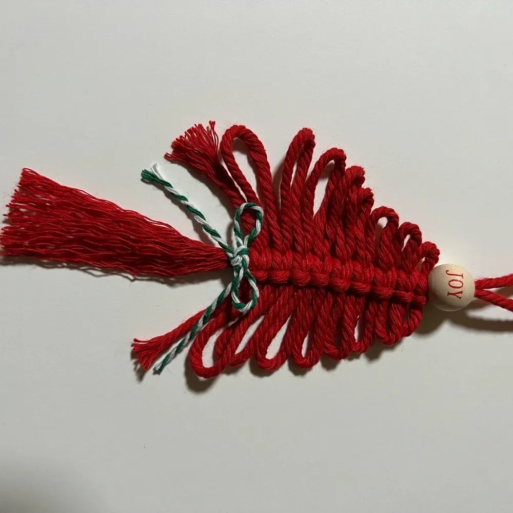 Macrame Christmas tree ornaments ptaufiqphotography.com