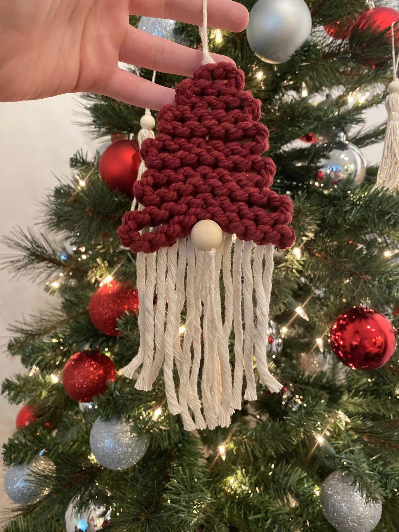 Macrame Gnome Ornament – The Knottery
