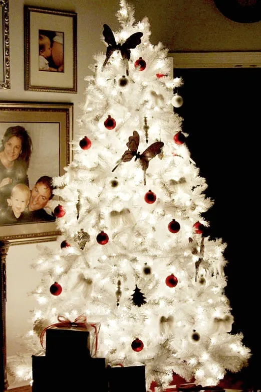 Magical White Christmas Tree - Duke Manor Farm by Laura Janning