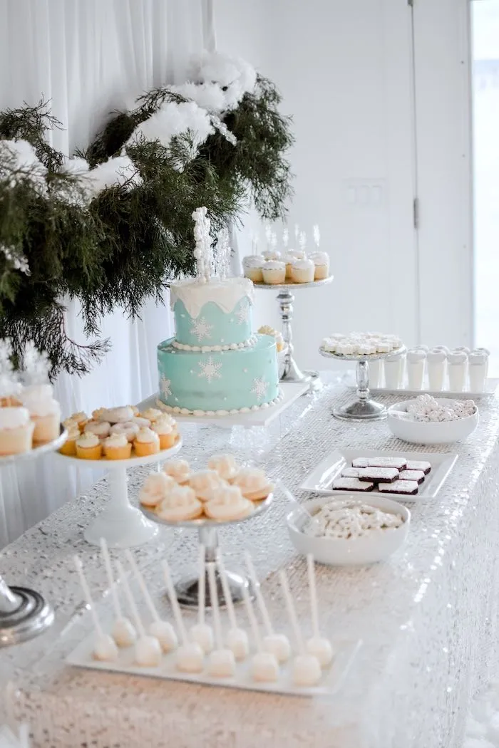Magical Winter ONEderland First Birthday Party Ideas & Decoration Inspiration