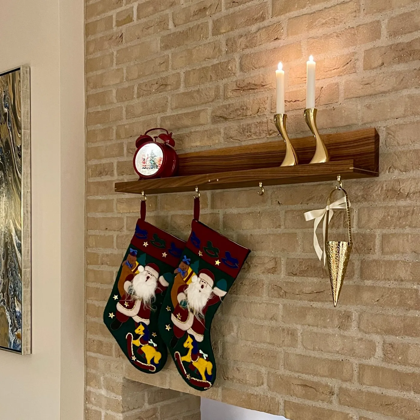 Mantel Innovative Hook | MSHALADE Christmas Selling Stocking Holders For  Mantle