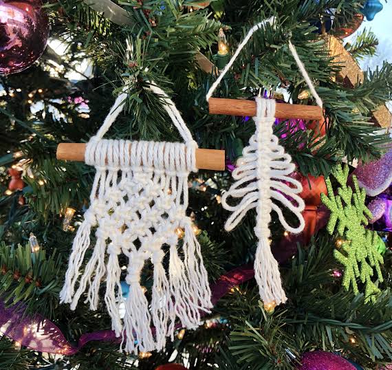 Mini Macrame Ornaments with Knotted by Linds - The Muse - Lake of the Woods  Museum | Douglas Family Art Centre