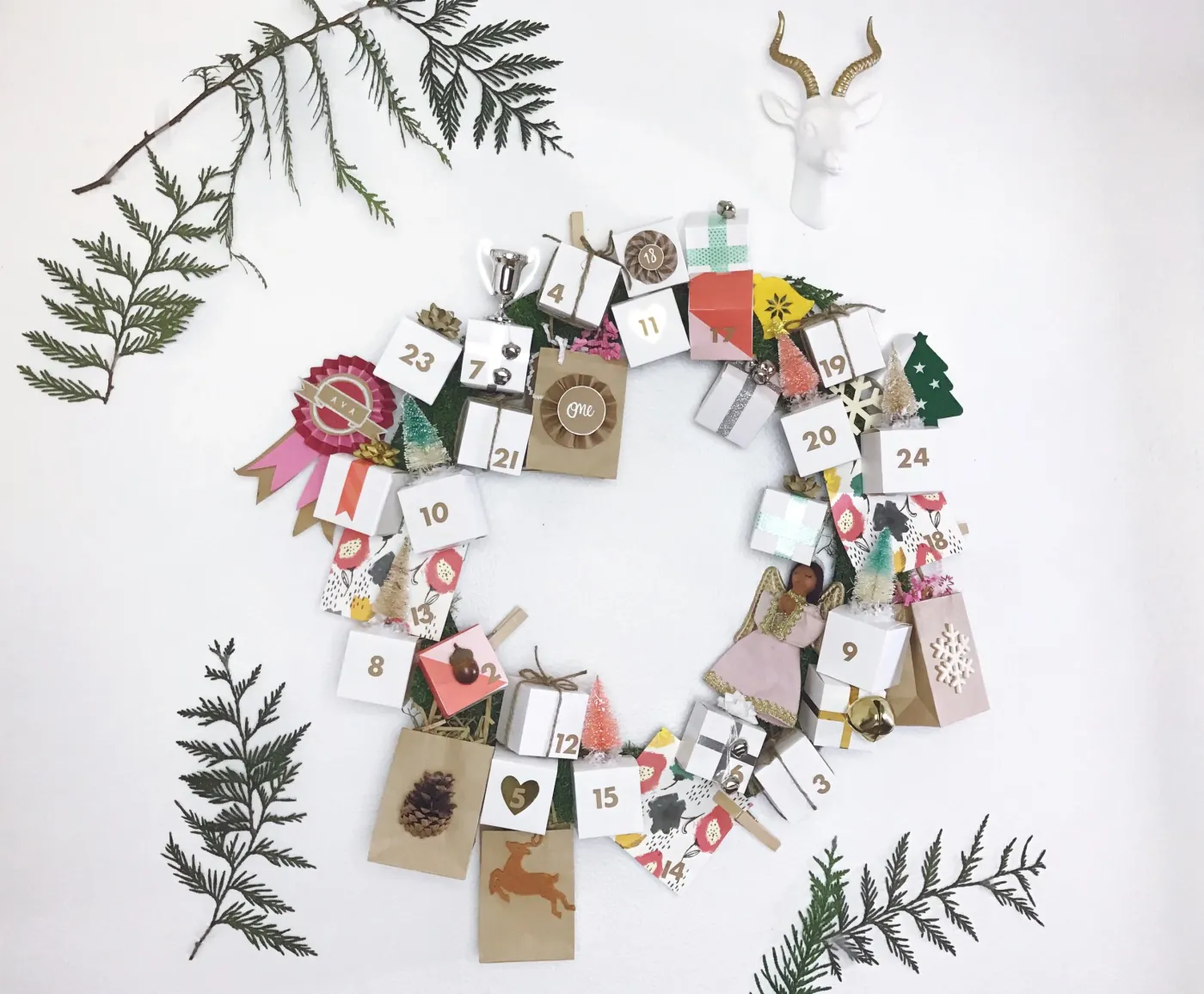 MODERN ADVENT CALENDAR — Marabou Design