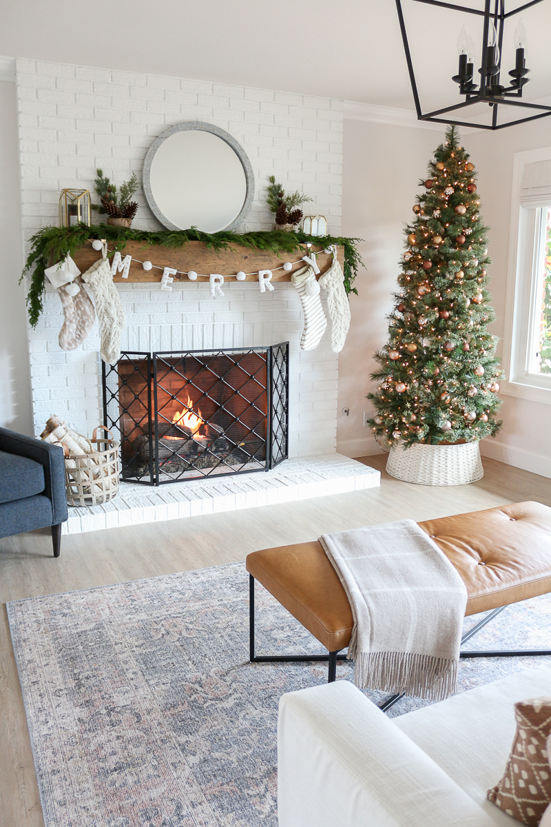 Modern Holiday Living Room Tour with Room & Board - 1111 Light Lane