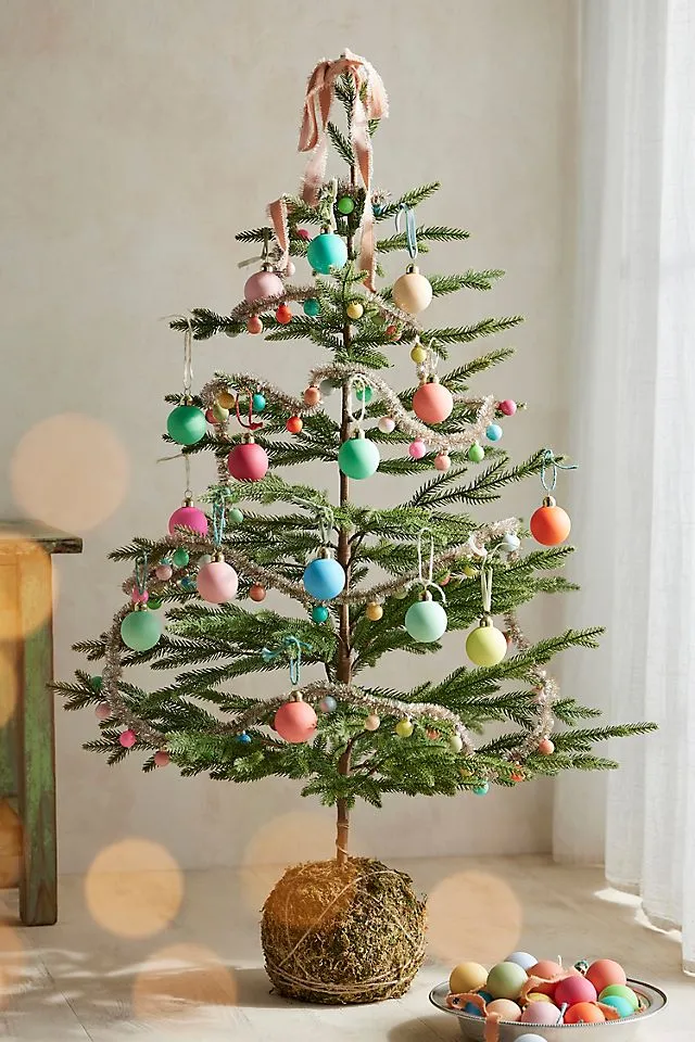 Moss Ball Mini Artificial Fir Tree | Terrain